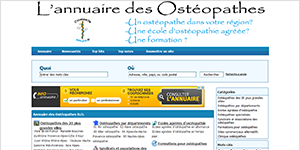 Annuaire des ostéopathes